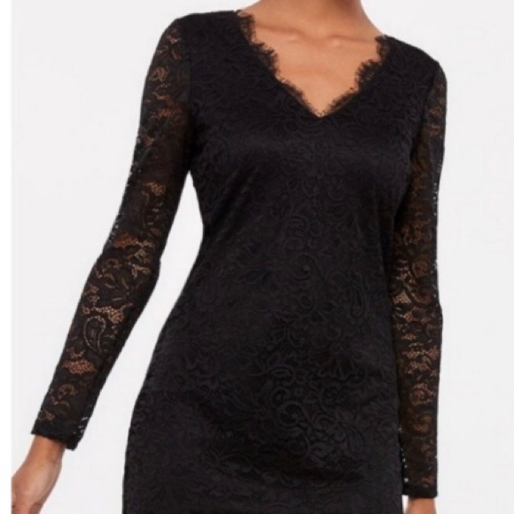 Long Sleeve Lace Dress